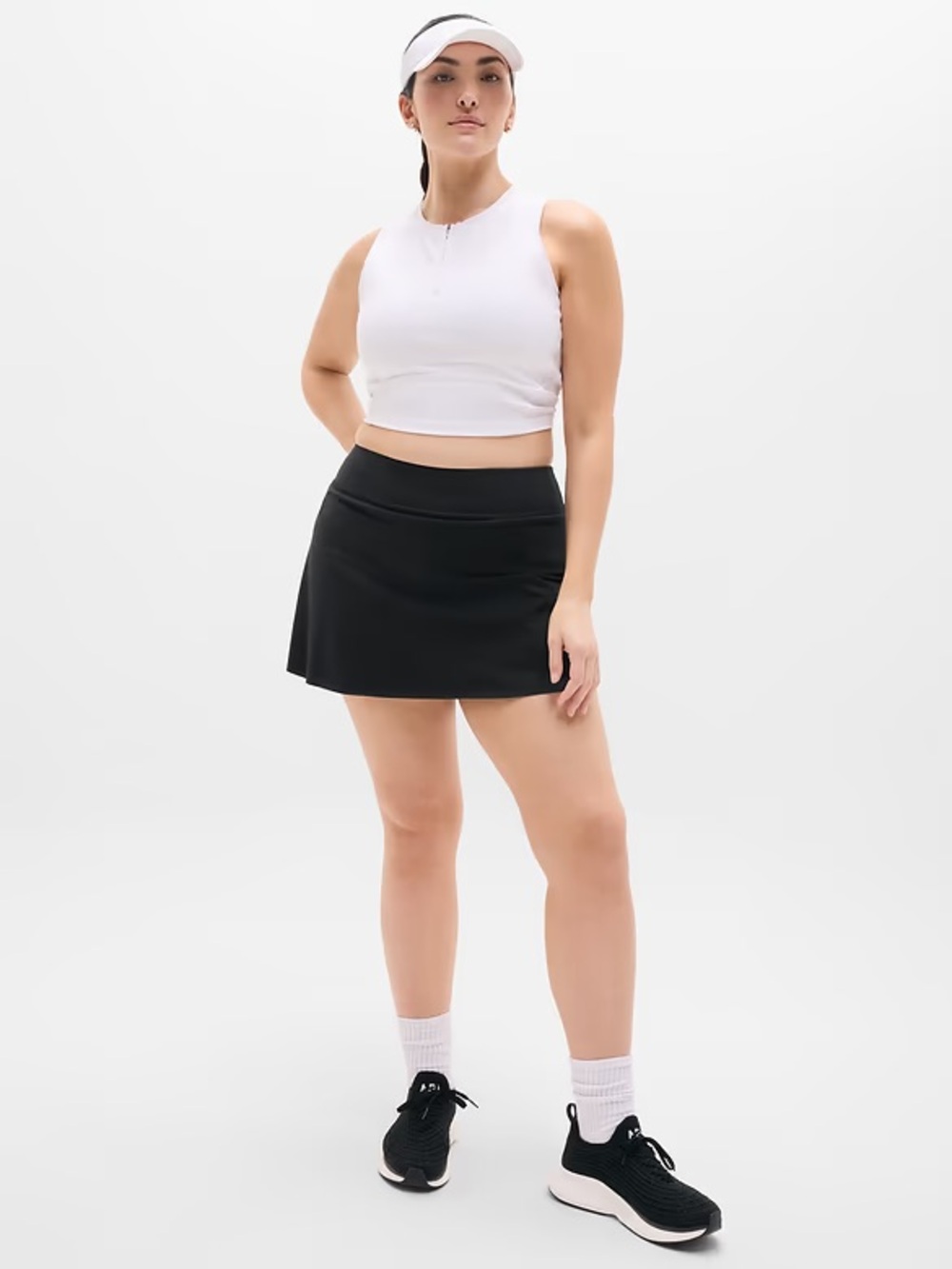 Athleta Ace Advantage 13.5” Tennis Skort NWT! in Black size XL